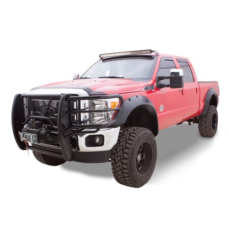 Bushwacker 11-16 F250/F350/F450 SUPER DUTY FENDER FLARES CUTOUT STYLE 4PC 20940-02